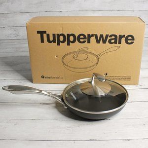 Tupperware Chef Series II Non Stick 8" Fry Pan with Stainless Steel